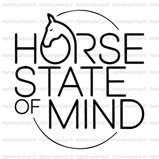 Horse State Of Mind SVG