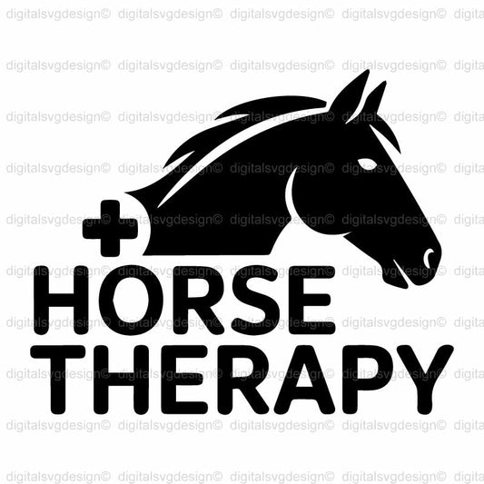 Horse Therapy SVG