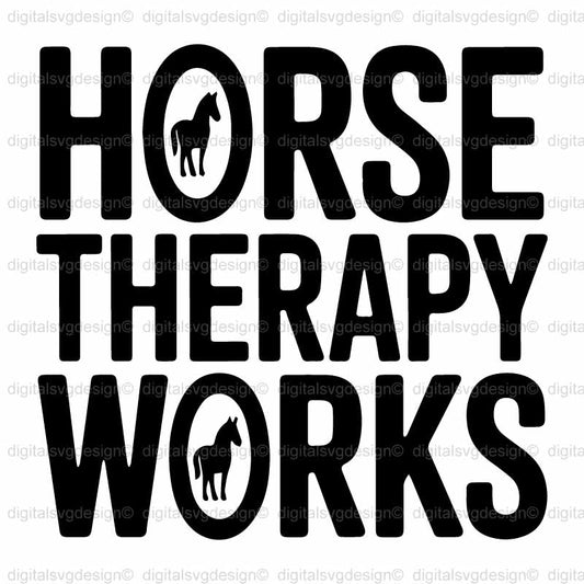 Horse Therapy Works SVG