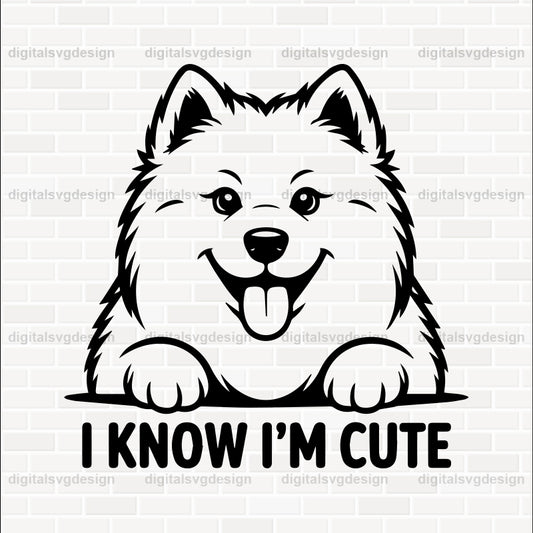 I Know I'M Cute (2) SVG