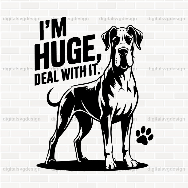 I'M Hugh, Deal With It. SVG