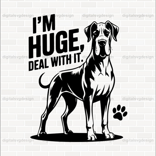 I'M Hugh, Deal With It. SVG