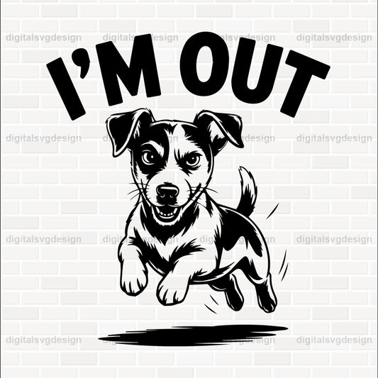 I'M Out SVG