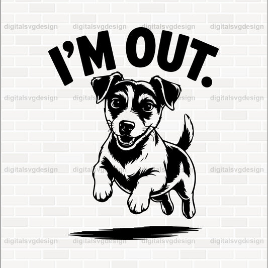 I'M Out (2) SVG