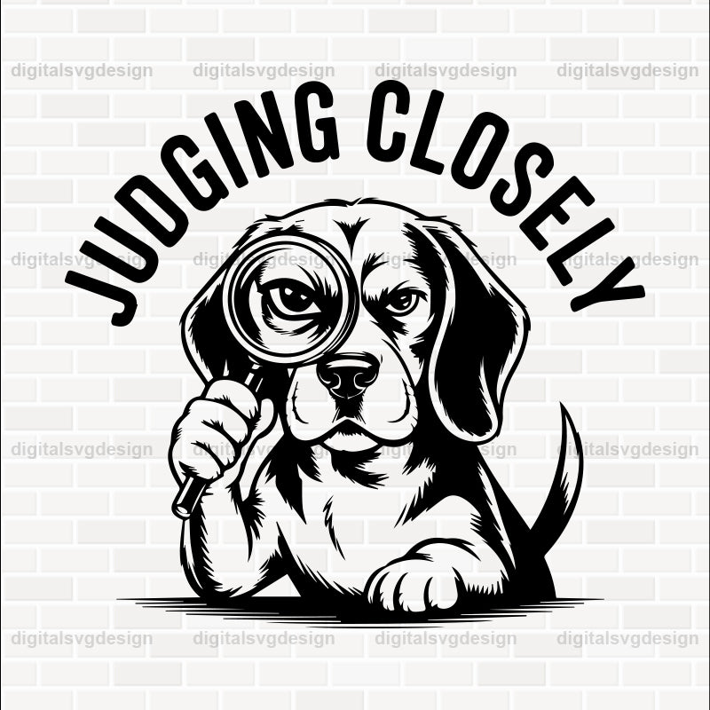 Judging Closely SVG