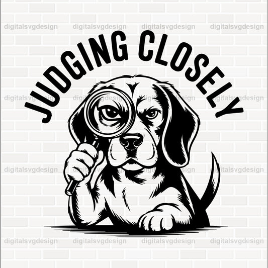 Judging Closely SVG