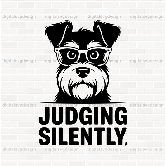 Judging Silently SVG
