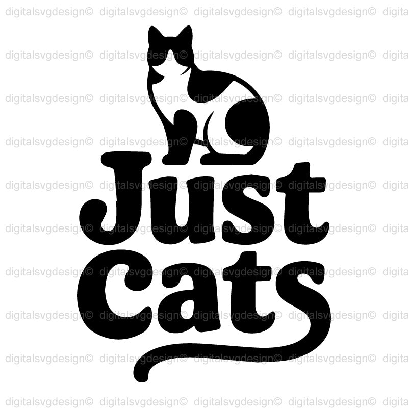 Just Cats SVG