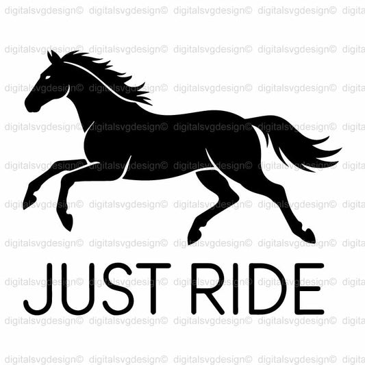 Just Ride SVG