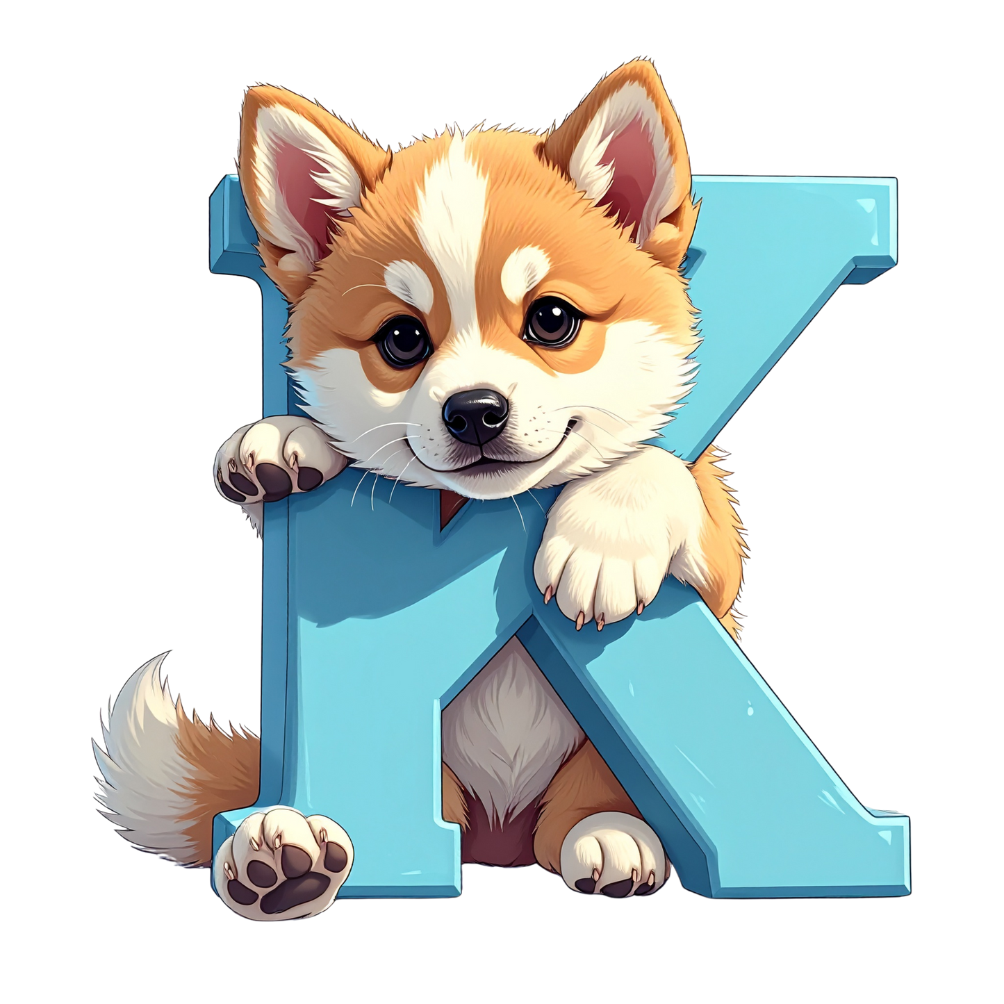 K Puppy PNG Clip Art