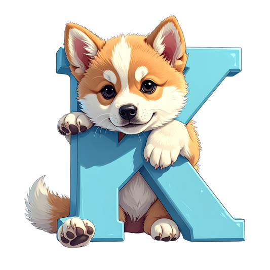 K Puppy PNG Clip Art