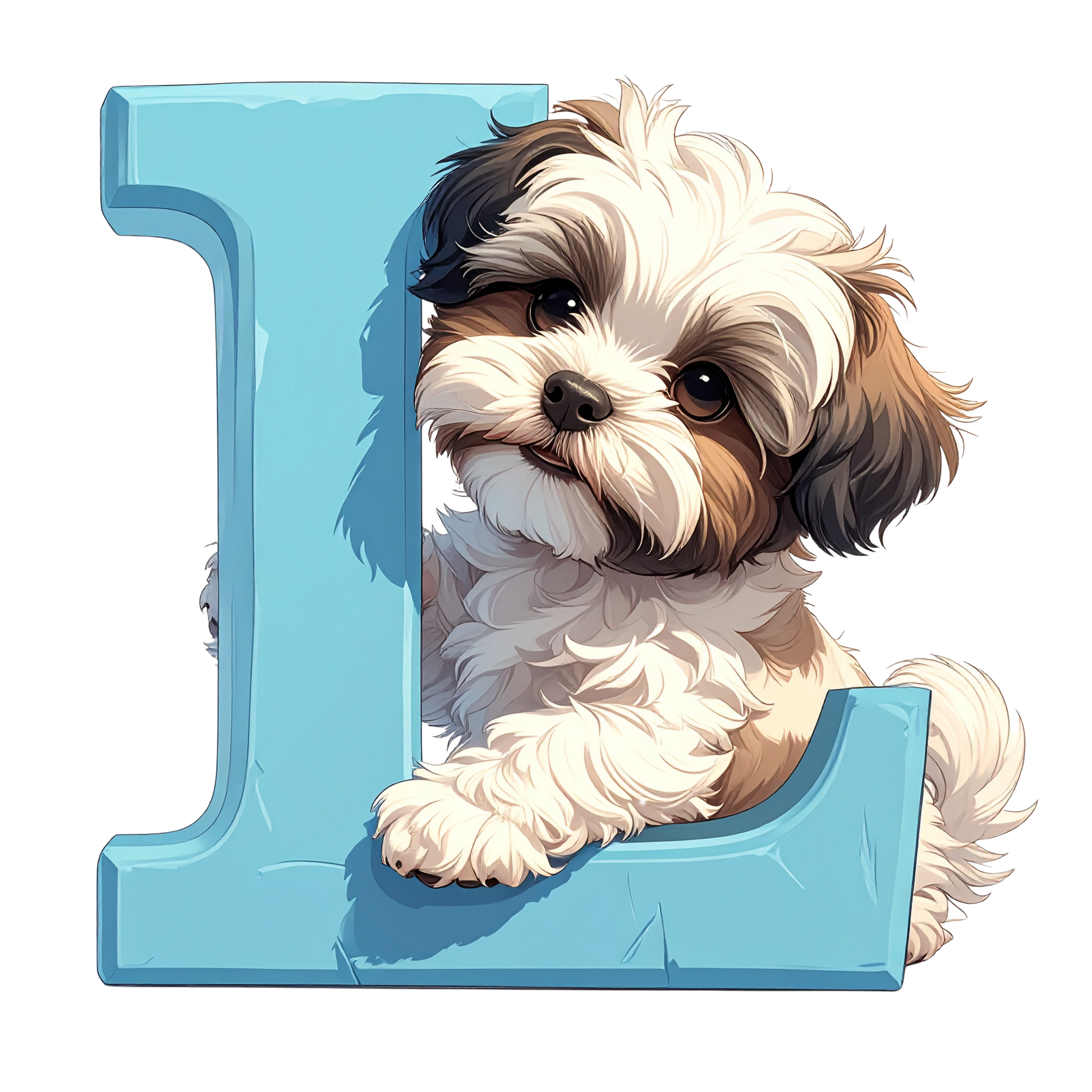 L Puppy PNG Clip Art