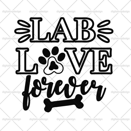 Lab Love Forever SVG