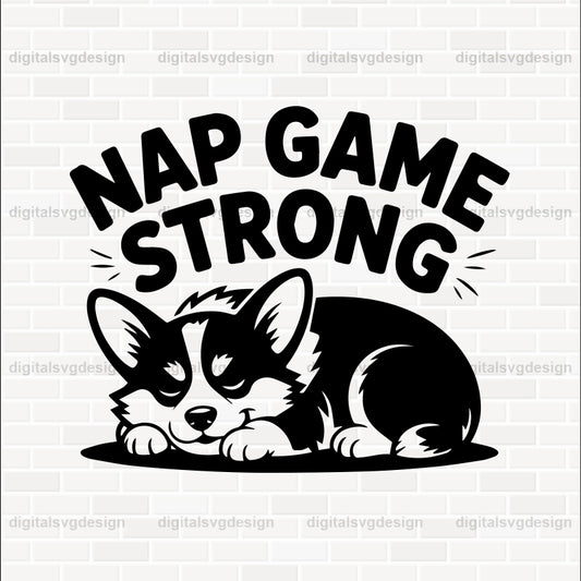 Nap Game Strong SVG