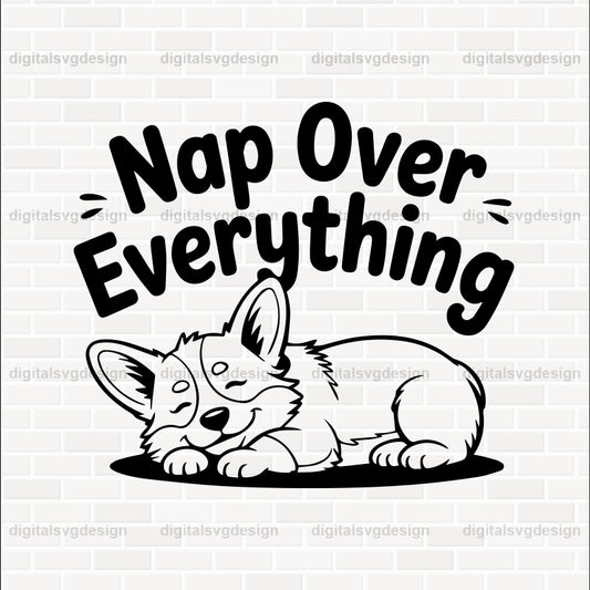 Nap Over Everything (2) SVG