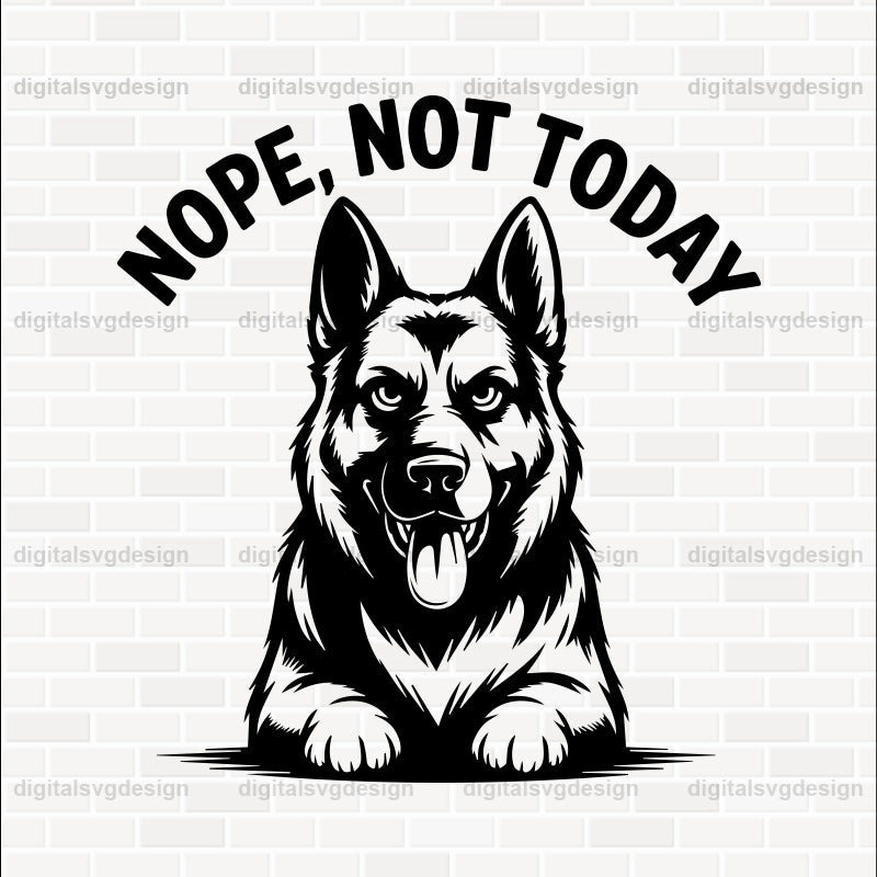Nope, Not Today (2) SVG