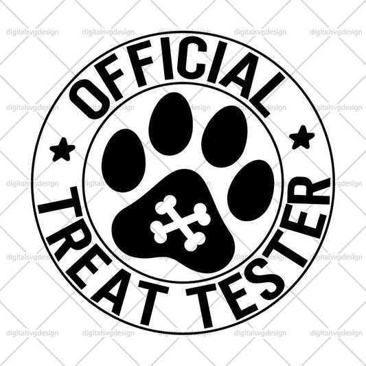 Official Treat Tester SVG
