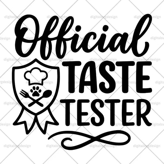 Official Taste Tester SVG