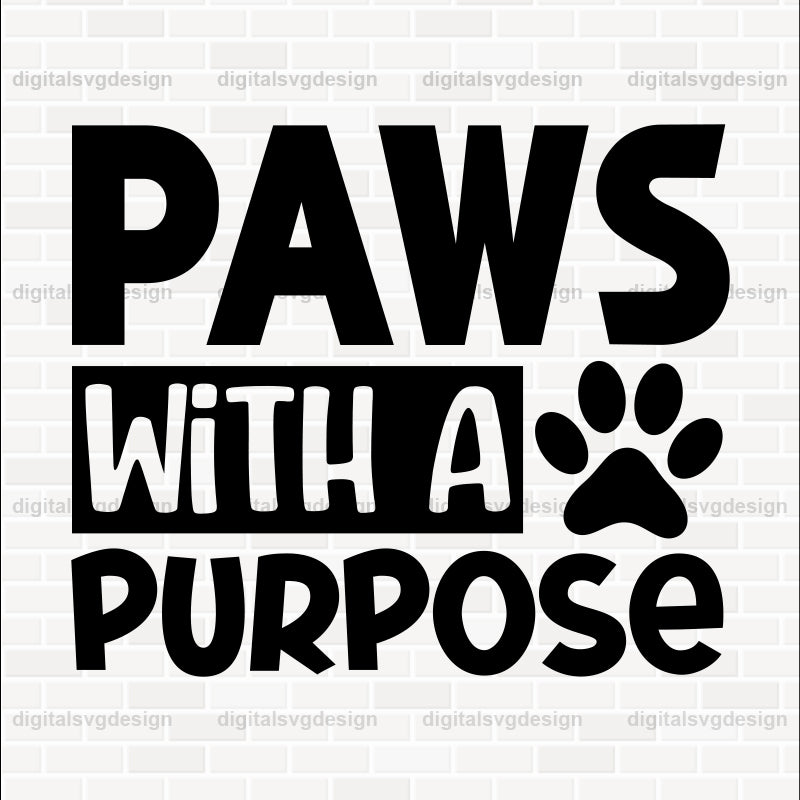 Paws With A Purpose SVG