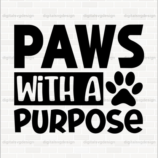 Paws With A Purpose SVG