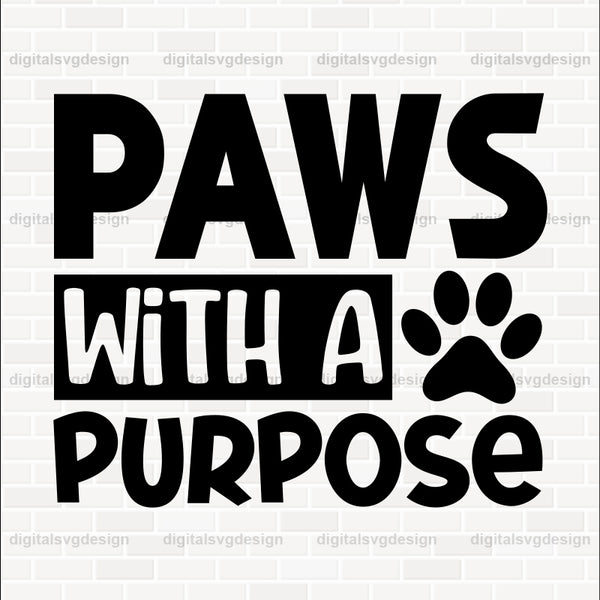 Paws With A Purpose SVG