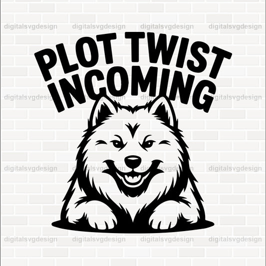 Plot Twist Incoming SVG