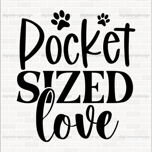 Pocket Sized Love SVG