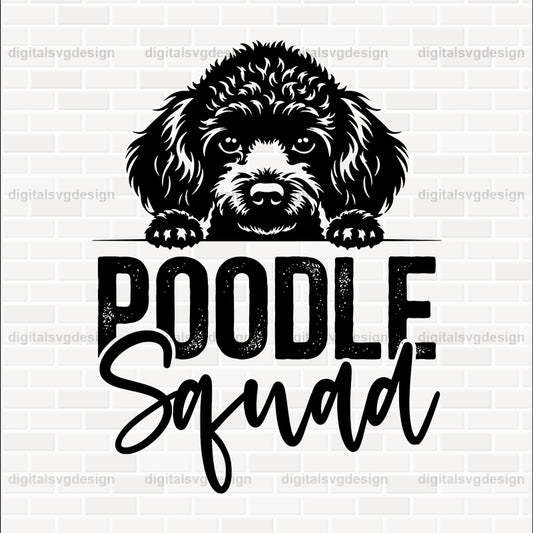 Poodle Squad SVG