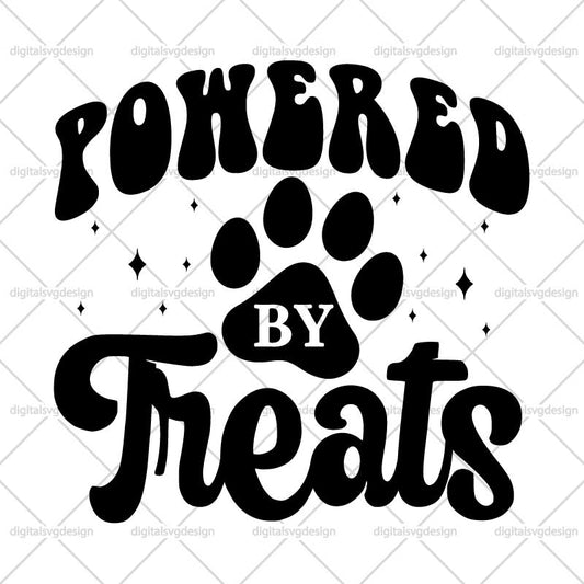 Powered By Treats SVG