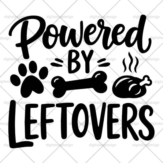 Powered By Leftovers SVG