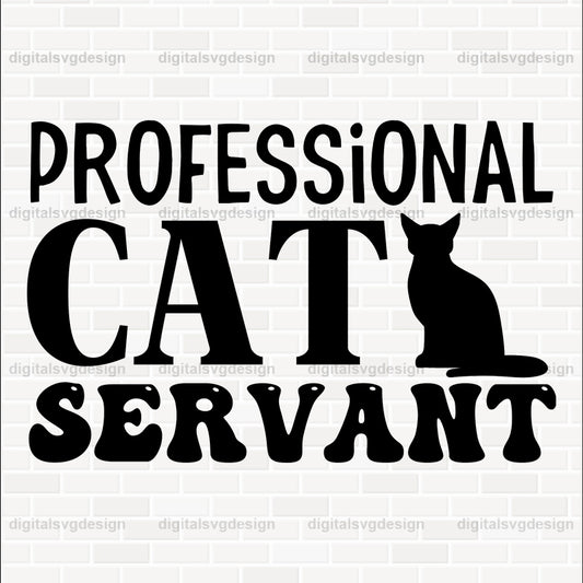 Professional Cat Servant SVG