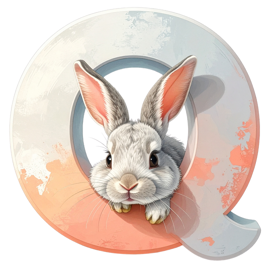 Q Easter Bunny PNG Clip Art