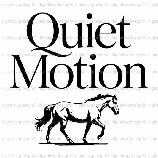 Quiet Motion SVG