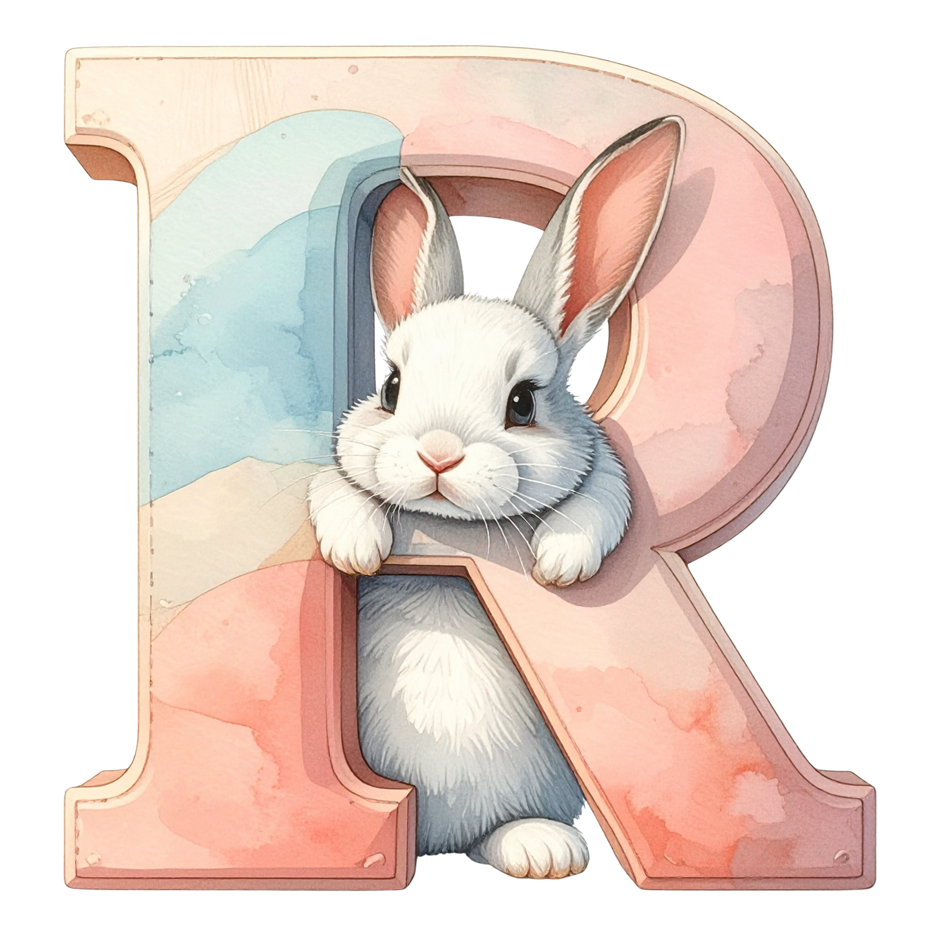 R Easter Bunny PNG Clip Art