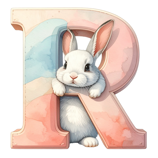 R Easter Bunny PNG Clip Art