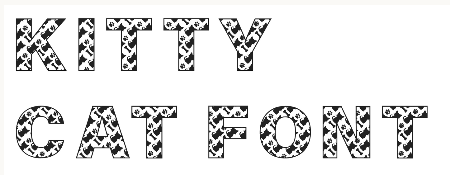 Kitty Cat Font – OTF & TTF Font