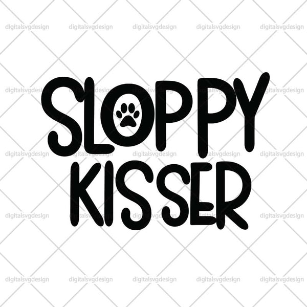 Sloppy Kisser SVG