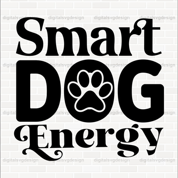 Smart Dog Energy SVG