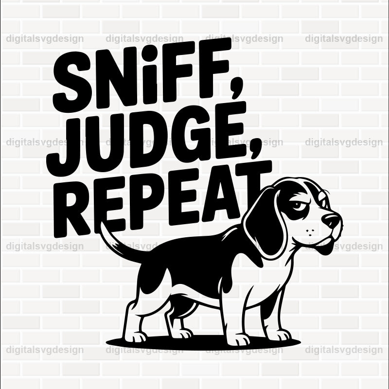 Sniff, Judge, Repeat SVG