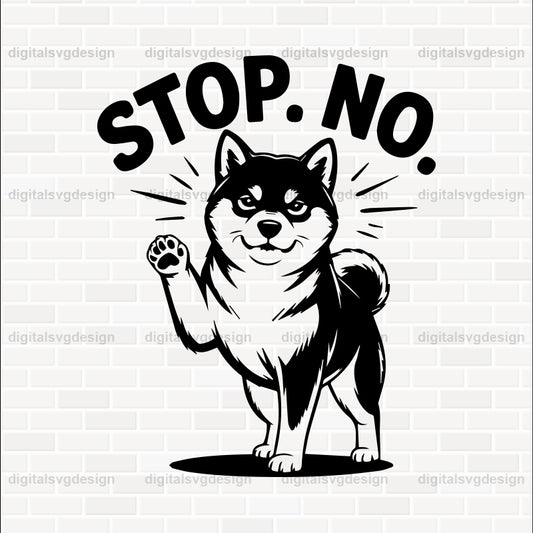 Stop. No. SVG