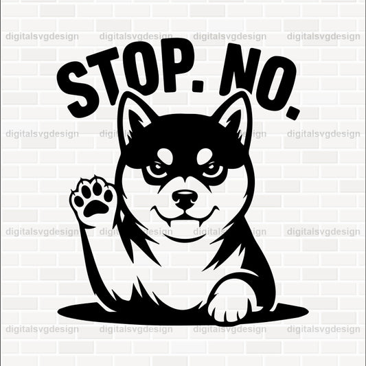 Stop. No. SVG