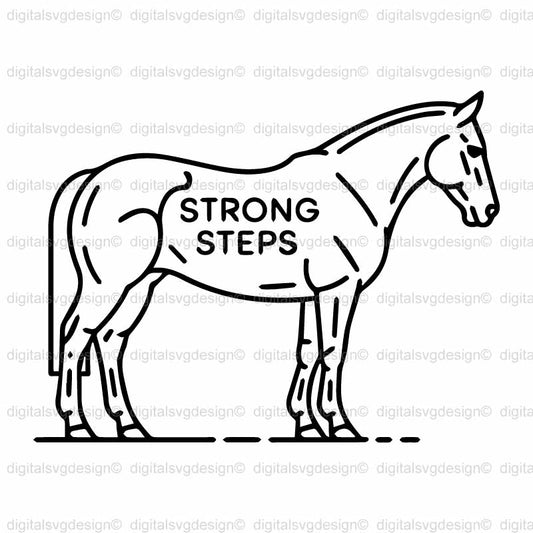 Strong Steps SVG
