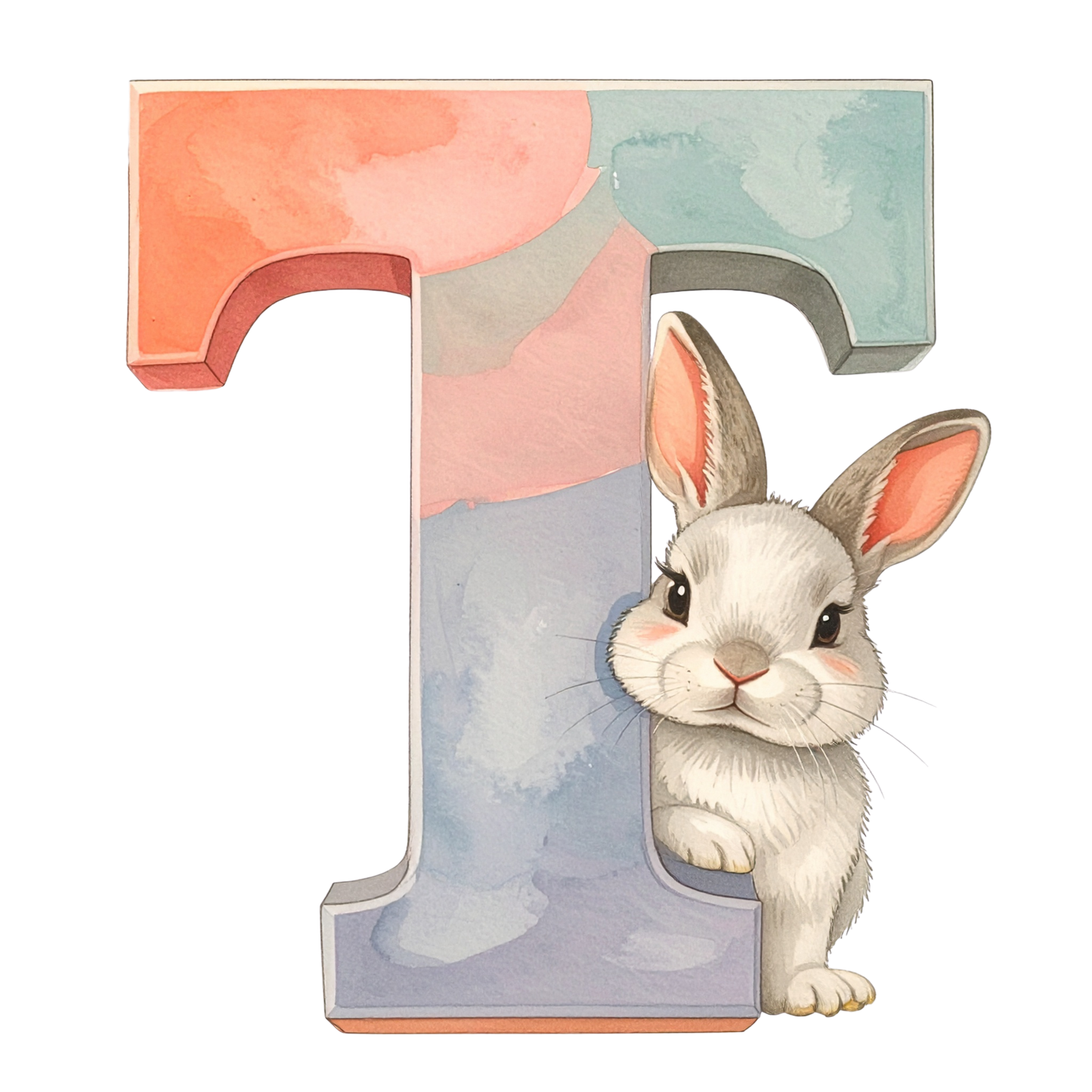 T Easter Bunny PNG Clip Art