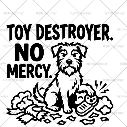 Toy Destroyer No Mercy SVG