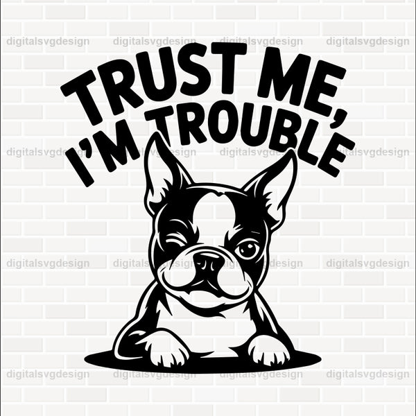 Trust Me, I'M Trouble SVG