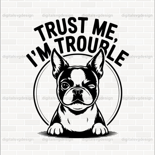 Trust Me, I'M Trourle SVG