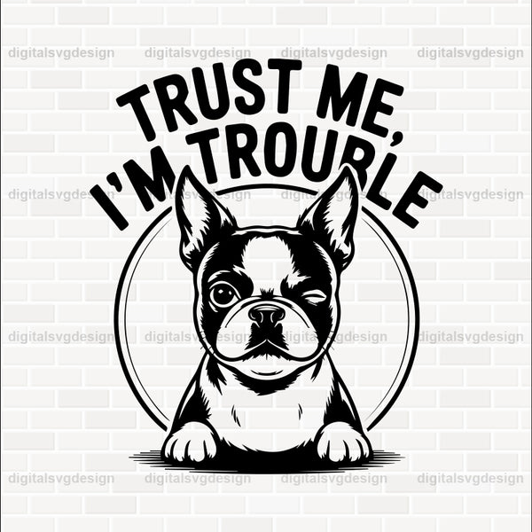 Trust Me, I'M Trourle SVG