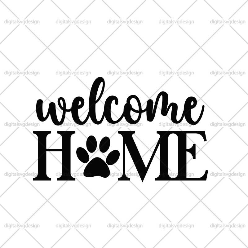 Welcome Home SVG