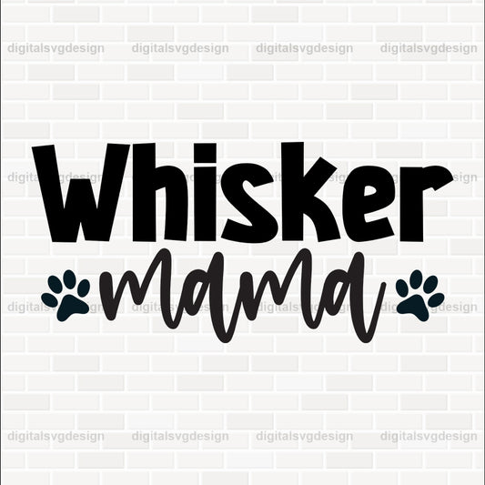 Whisker Mama SVG