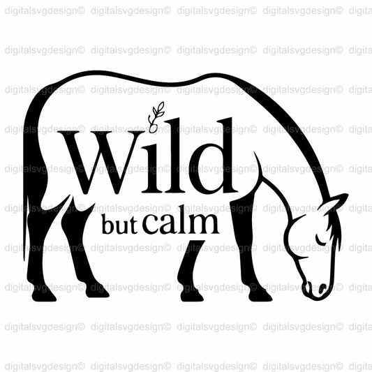 Wild But Calm SVG